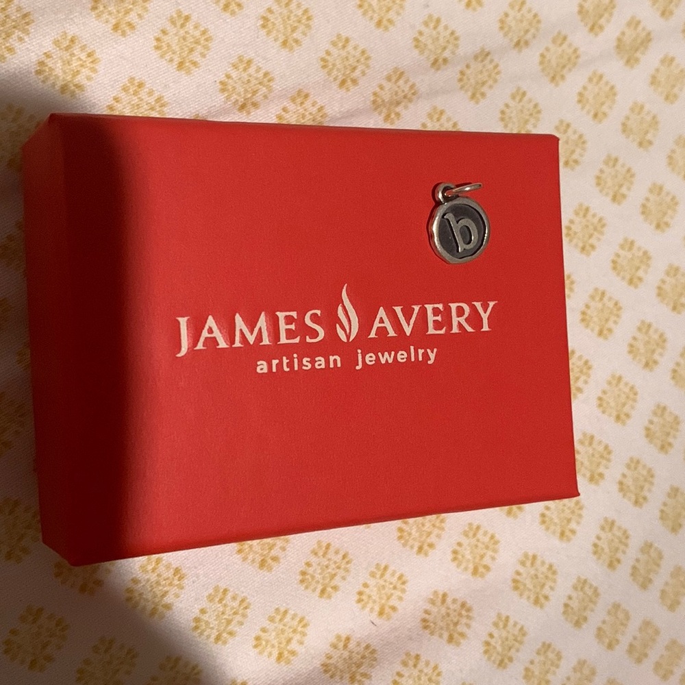 new james avery “b” charm